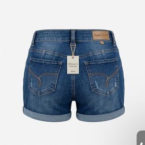 Royalty For Me Classic Blue Jean Shorts